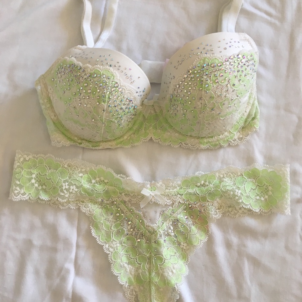 Victoria Secret Swarovski crystal set